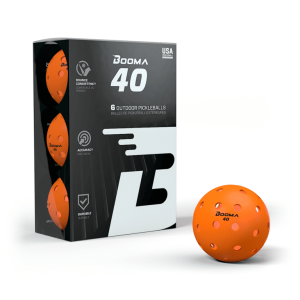 6 balles de Pickleball extérieur (40) PBSB40